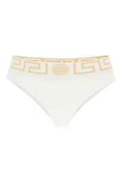 Versace Greca Border Briefs   White