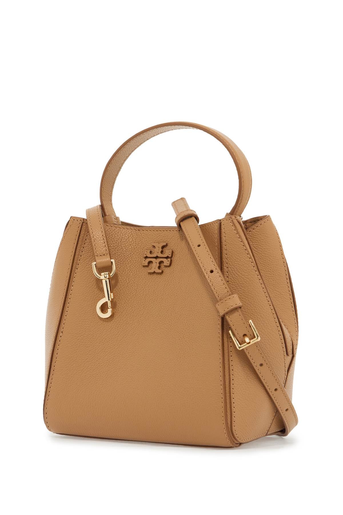 Tory Burch Mcgraw Bucket Bag   Brown