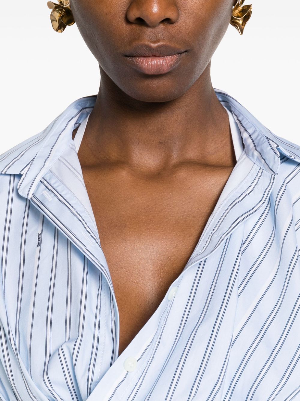 Jacquemus Shirts Clear Blue