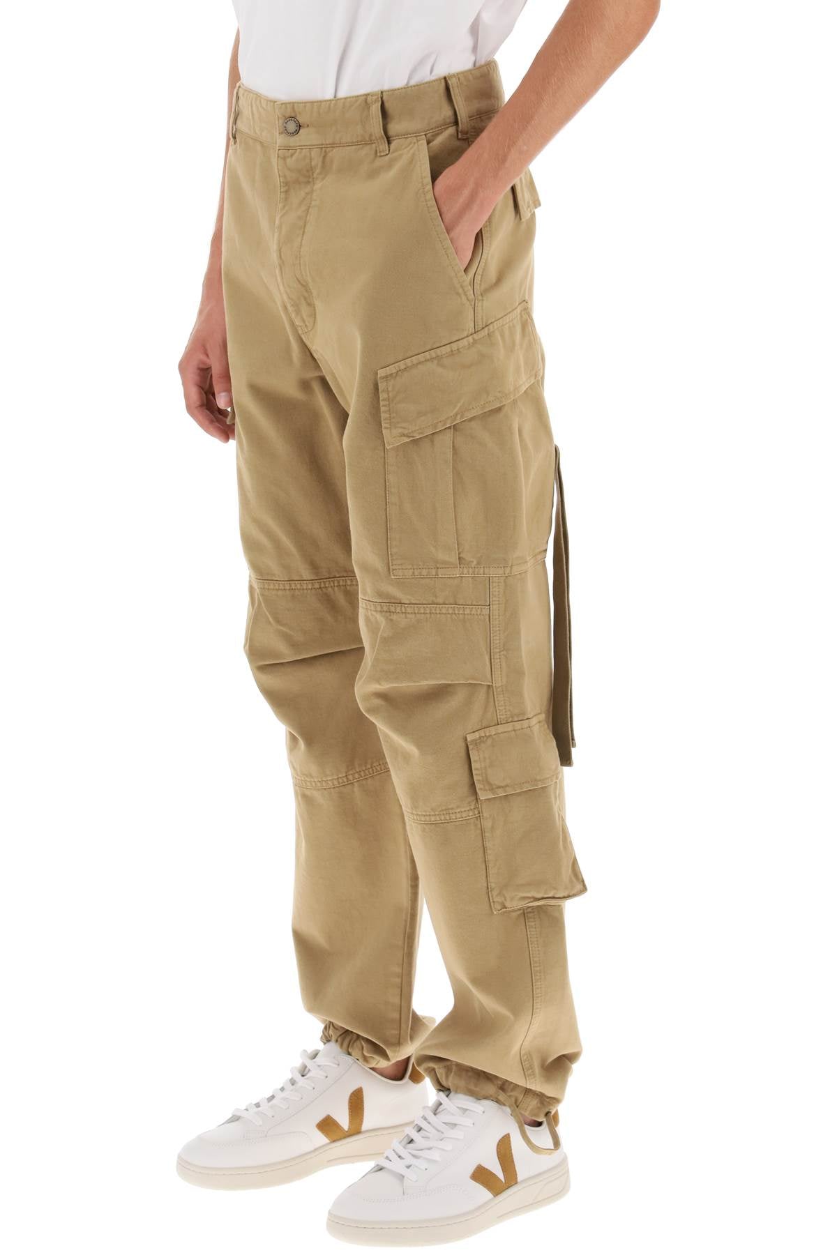 Darkpark Saint Cotton Cargo Pants   Beige