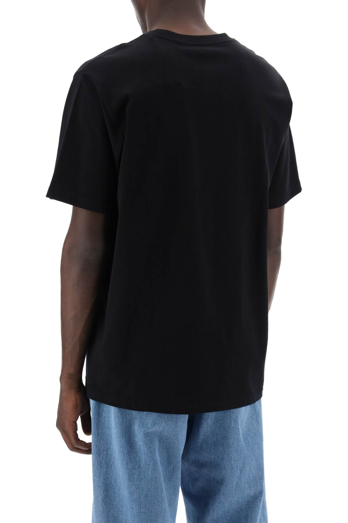 Carhartt Wip T Shirt With Chest Pocket   Black