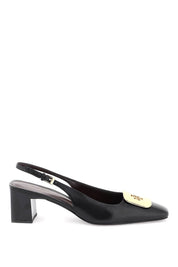 Tory Burch Georgia Slingback Décol   Black