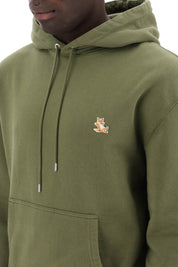 Maison Kitsune Chillax Fox Hooded Sweatshirt   Green