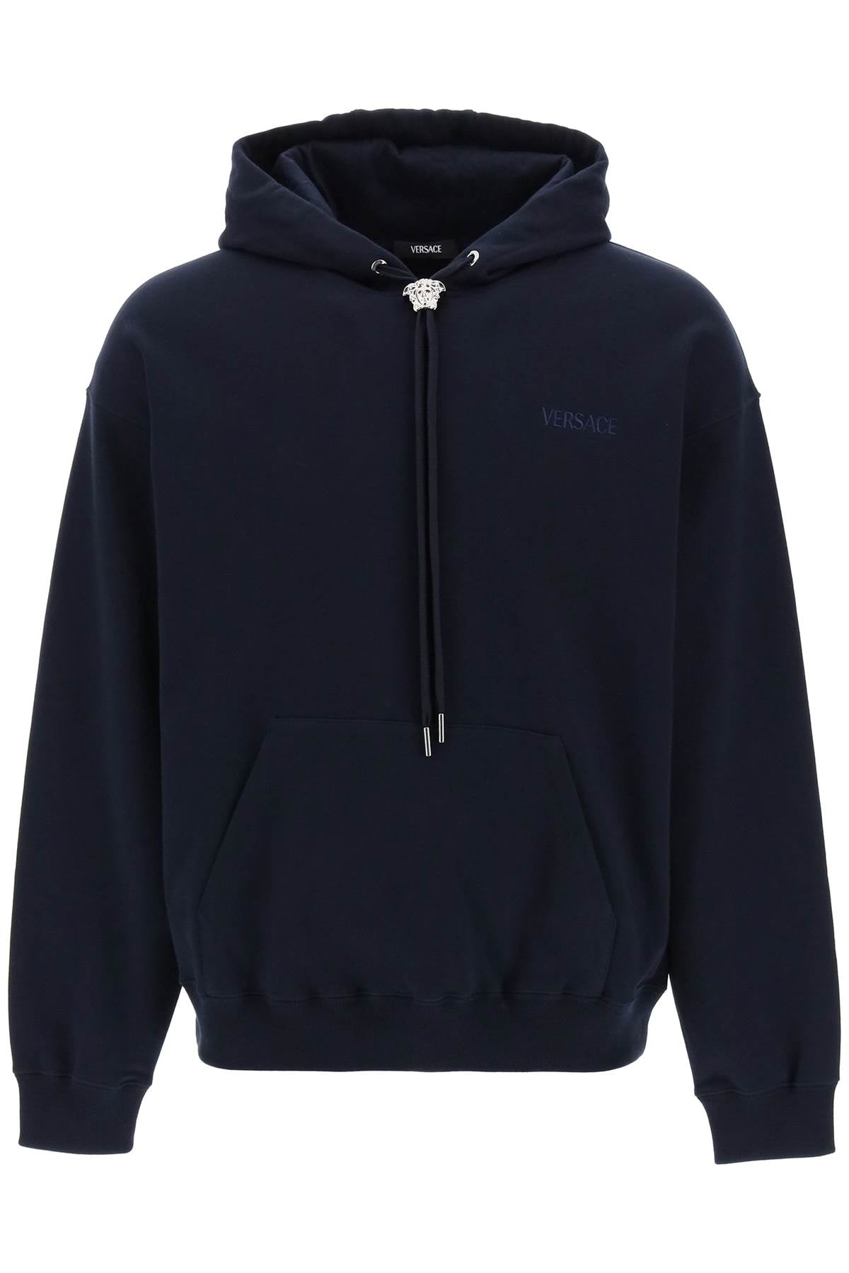 Versace La Medusa Hoodie   Blue