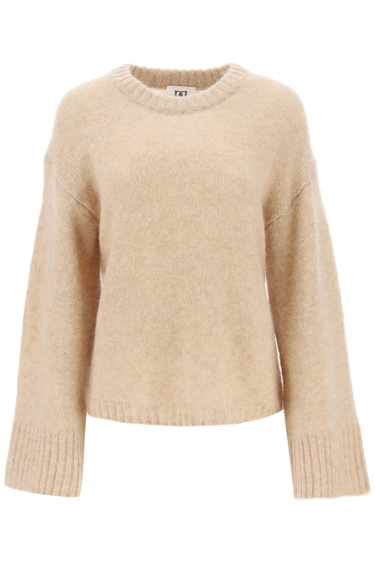 By Malene Birger 'Cierra' Sweater In Wool And Mohair   Beige