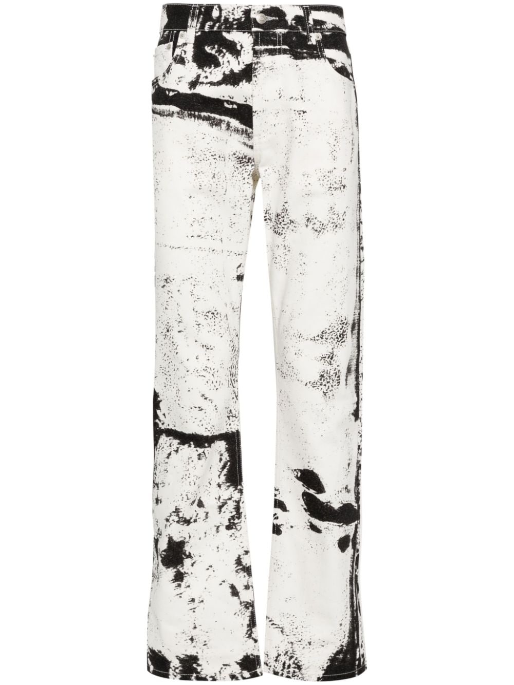 Alexander Mcqueen Jeans White