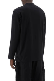 Y 3 Long Sleeve T Shirt   Black