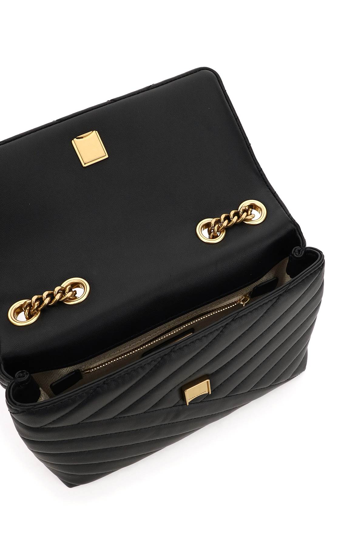 Tory Burch Small Kira Shoulder Bag   Black