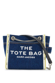 Marc Jacobs The Denim Chain Crossbody Tote Bag   Blue