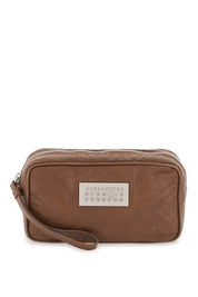 Mm6 Maison Margiela Numeric Pouch Bag   Brown