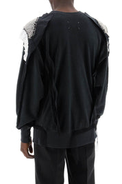 Maison Margiela Inside Out Sweatshirt   Black