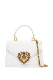 Dolce & Gabbana Small Devotion Bag   White