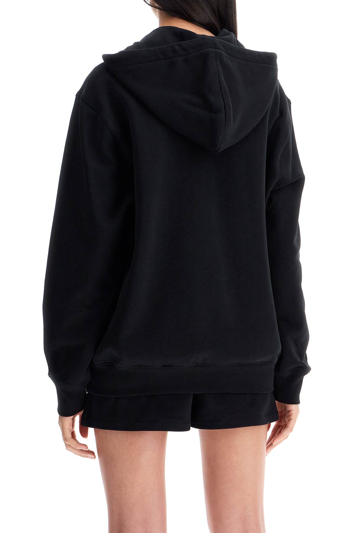 Moschino Hooded Teddy Bear Sweatshirt   Black