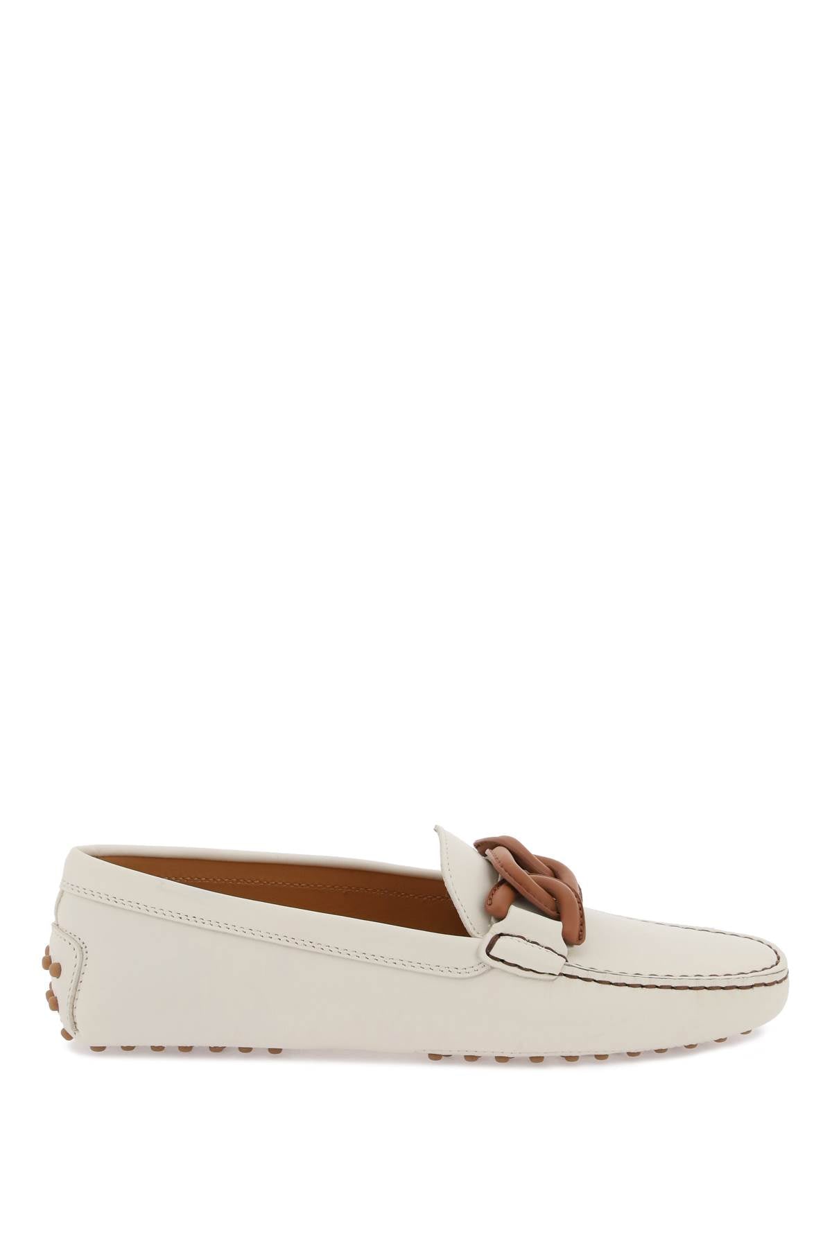 Tod's Gommino Bubble Kate Loafers   White