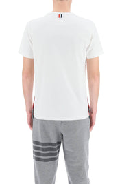 Thom Browne T Shirt With Chest Pocket   White