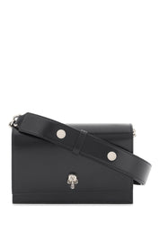 Alexander Mcqueen Small Leather Skull Bag   Black