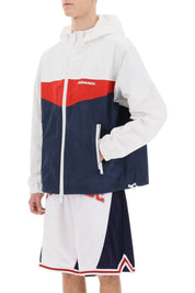 Dsquared2 Color Block Windbreaker Jacket   White