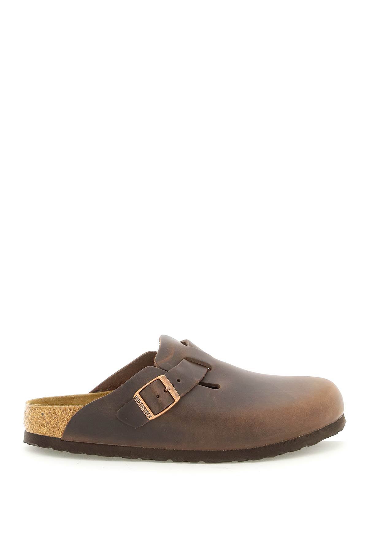 Birkenstock Boston Sabot Narrow Fit   Brown