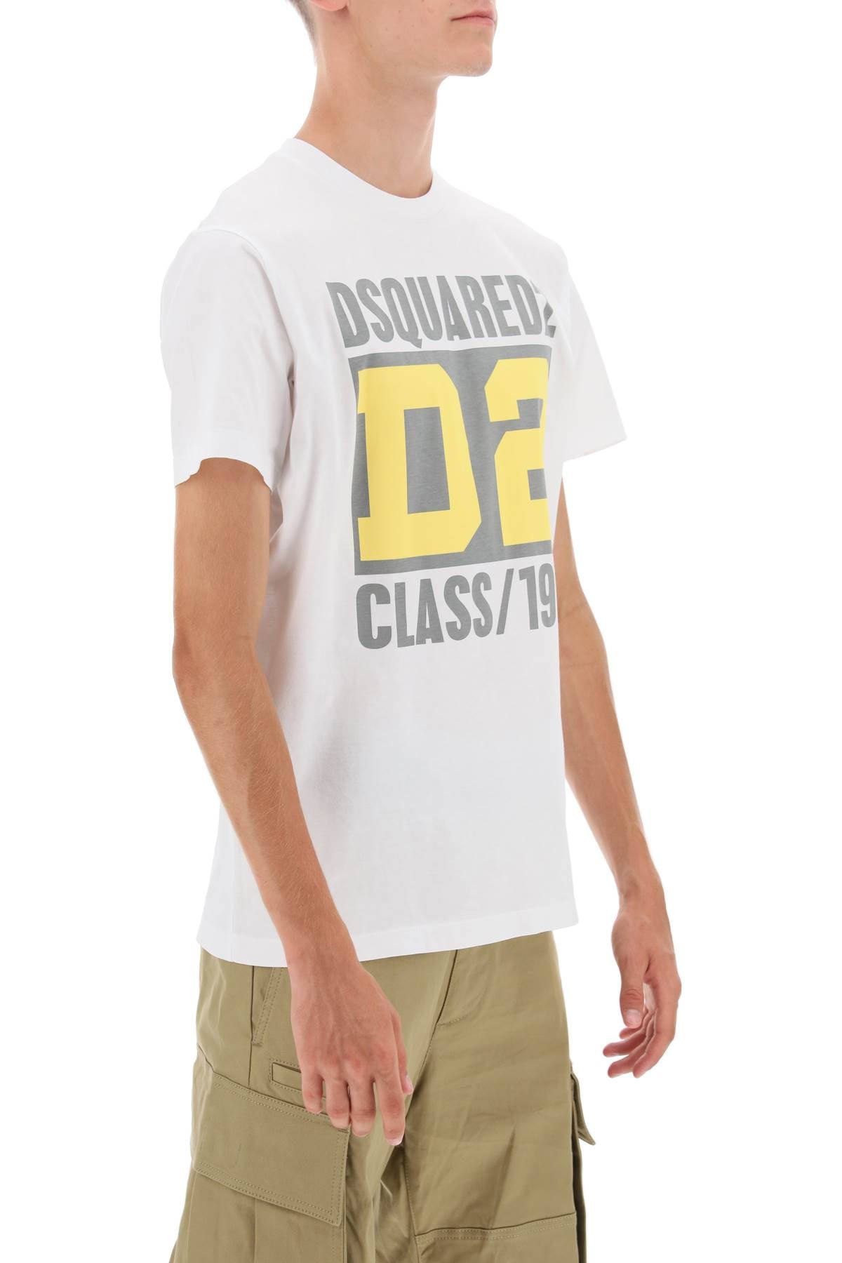 Dsquared2 'D2 Class 1964' Cool Fit T Shirt   White