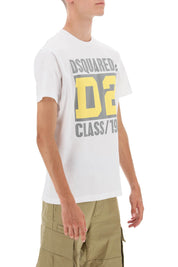 Dsquared2 'D2 Class 1964' Cool Fit T Shirt   White