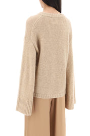 By Malene Birger 'Cierra' Sweater In Wool And Mohair   Beige