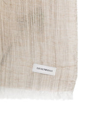 Emporio Armani Scarfs Beige