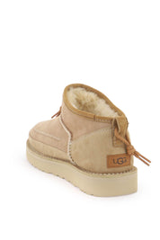 Ugg Classic Ultra Mini Crafted Regenerate An   Beige