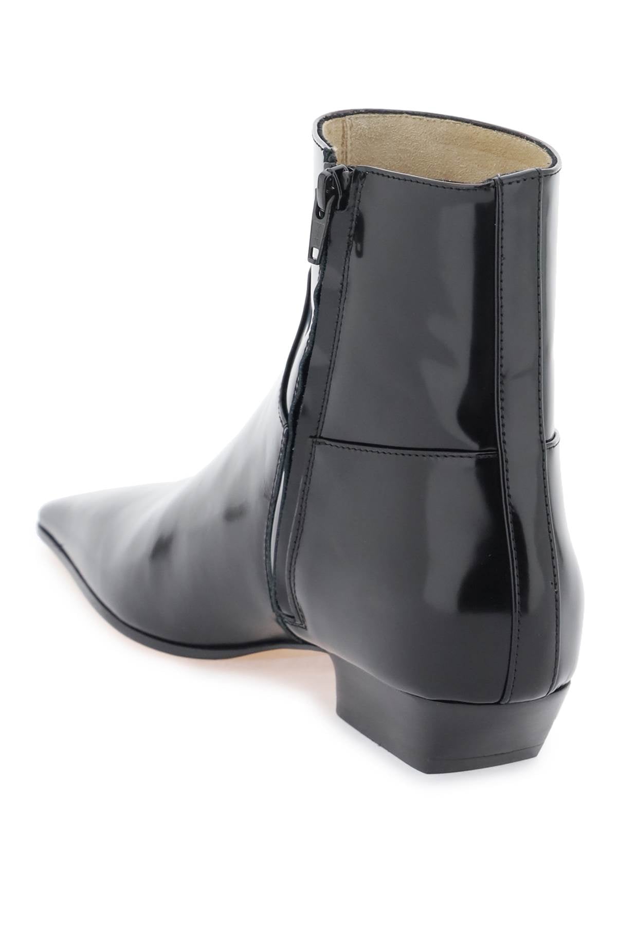 Khaite Marfa Ankle Boots   Black