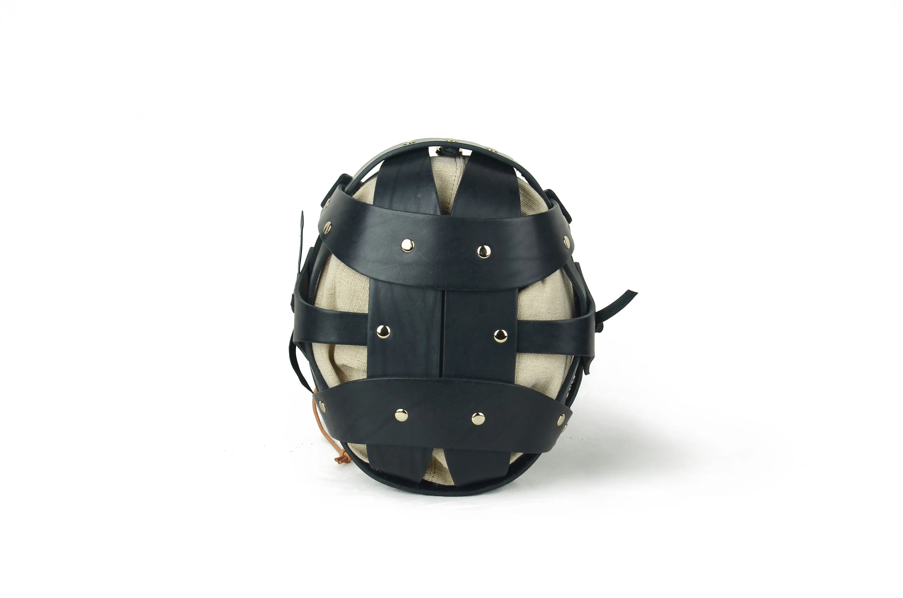 Beetle Geometric Leather Bag Small