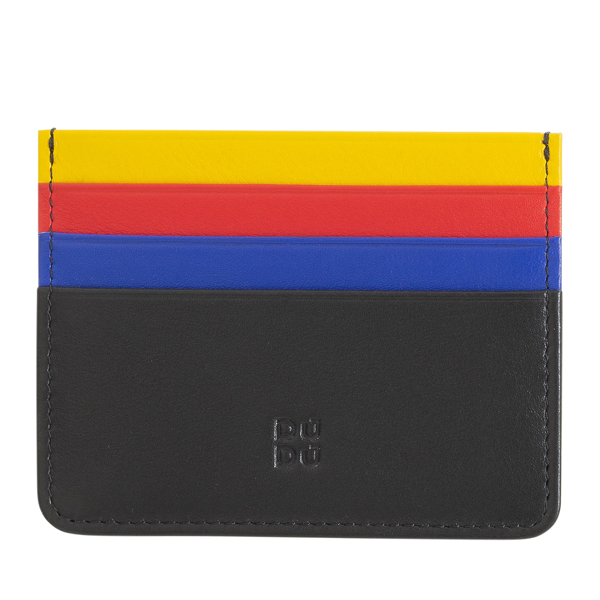 DuDu SVALBARD Multicolor Nappa Leather Card Holder