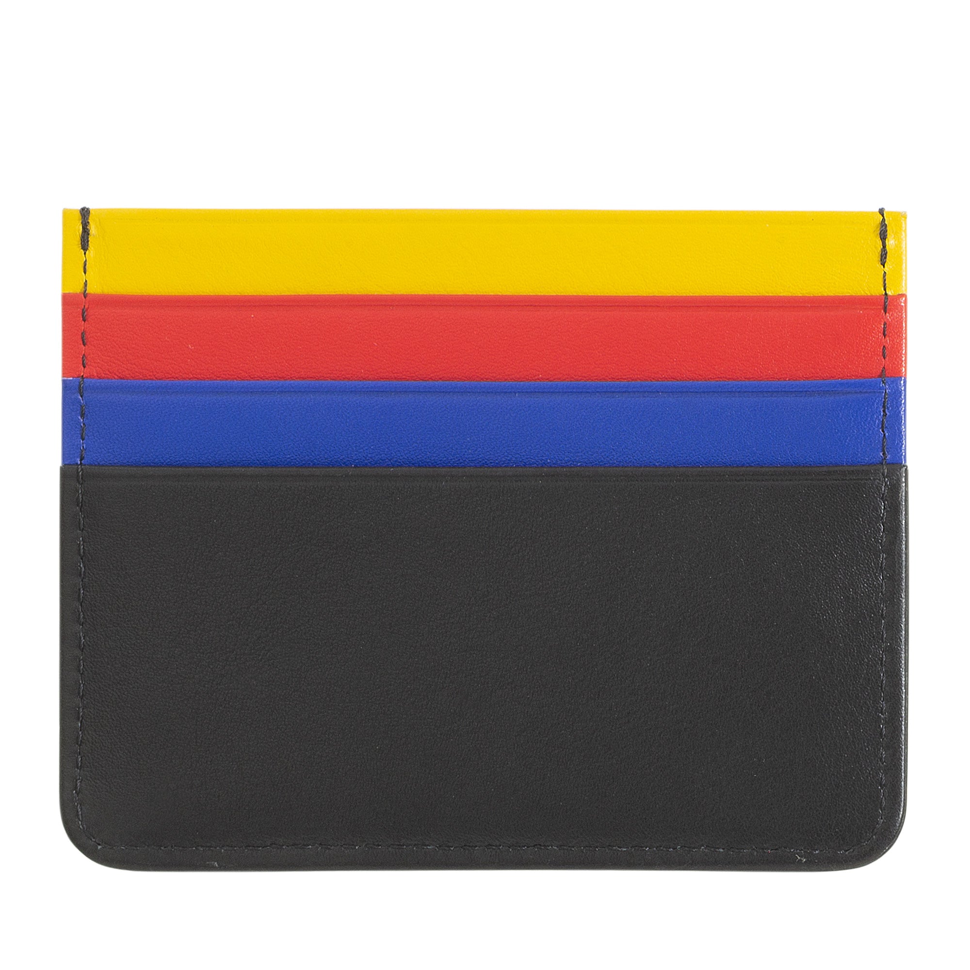 DuDu SVALBARD Multicolor Nappa Leather Card Holder