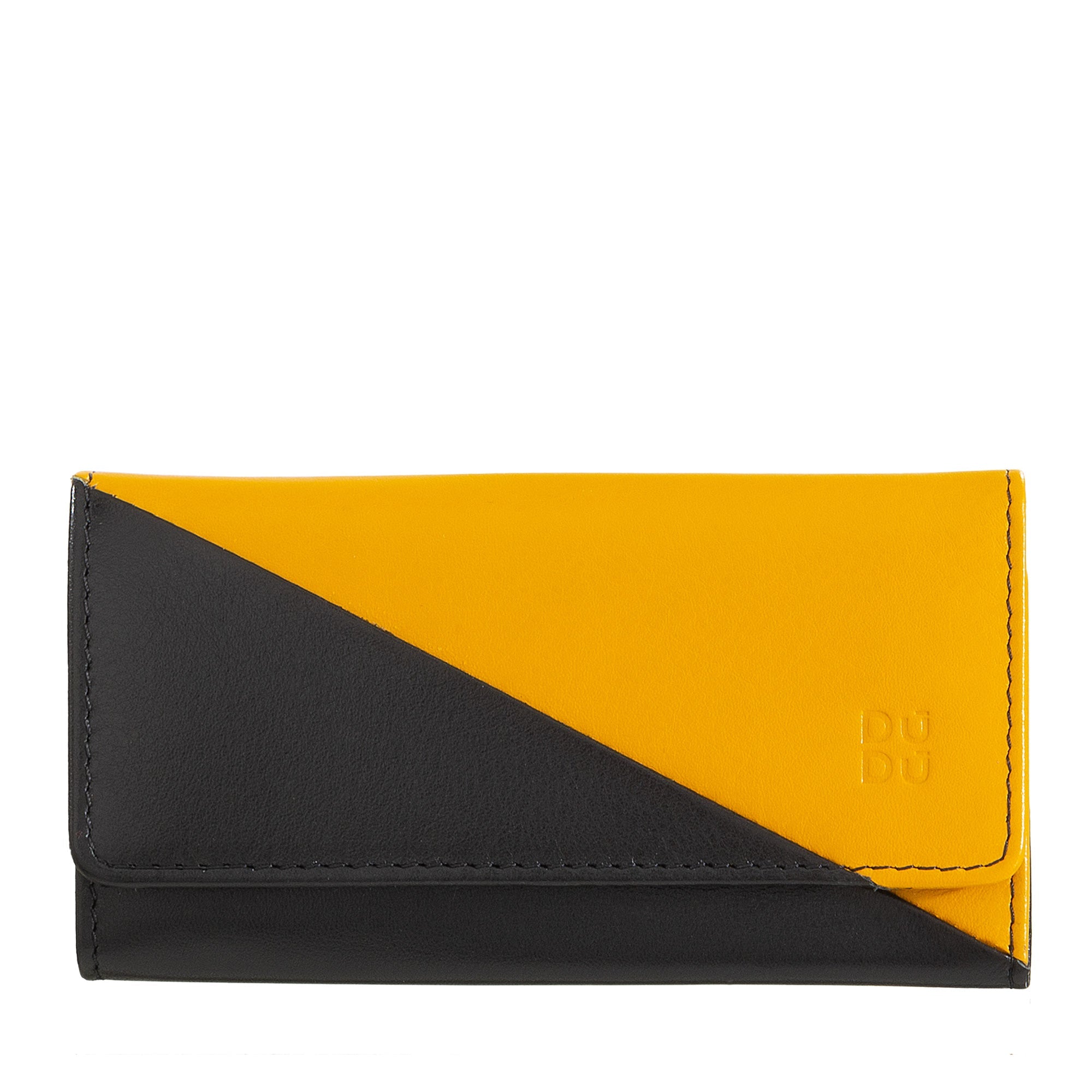 DuDu庐 Multicolor Leather Key Wallet