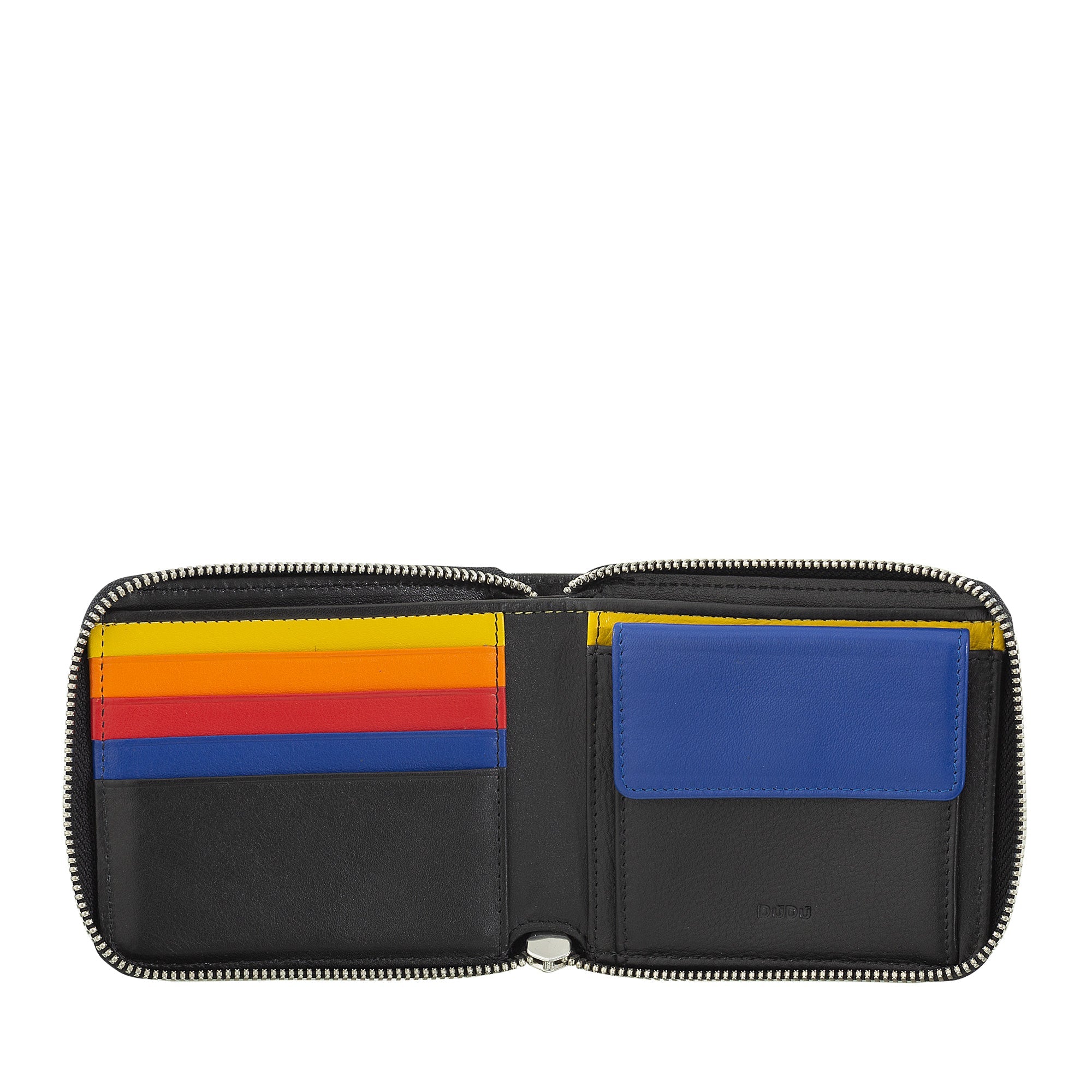 DuDu FARO Multicolor Calfskin Wallet