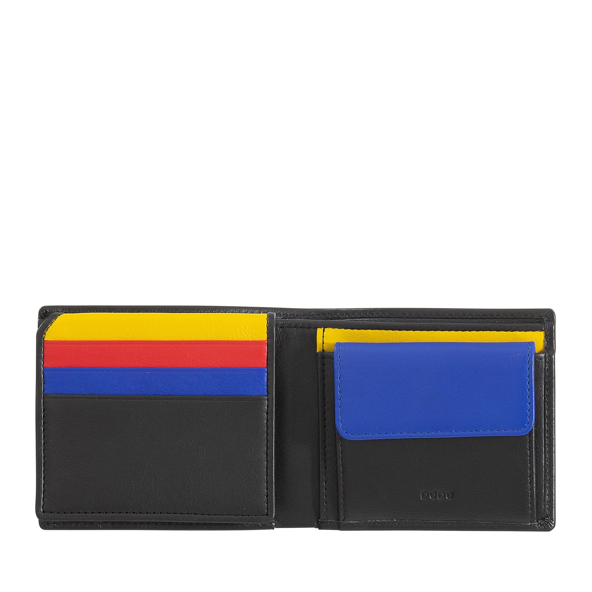 TULLIO Multicolor Calfskin Wallet by DuDu