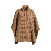 Lucca 3D Cashmere Poncho by Curling Collection
