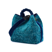 ViaMailBag Coral Velvet Chenille Bucket Bag